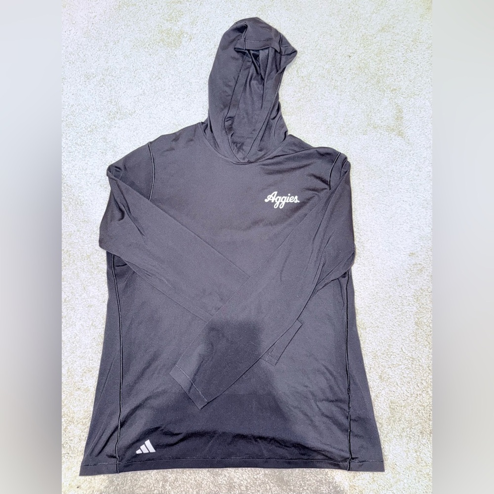 Adidas Black Texas A&M Aggies Pullover Hoodie